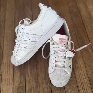 Adidas White Hello Kitty Shoes